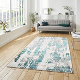 Apollo Metallic Rug GR579 Grey/Green