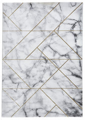 Craft 23299 Marble Effect Rug in Ivory