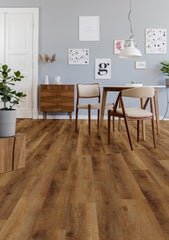 LONGEVITY SPC PLANKS BROWN OAK £ 26.99 SQ M