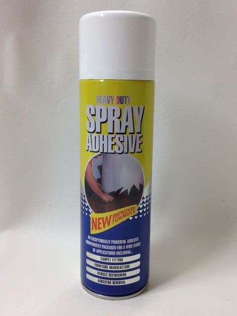 Multi Purpose Heavy Duty Spray Adhesive 500ml